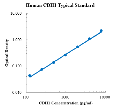 Human E-cadherin/CD324/CDH1 Standard (人上皮细胞钙粘素 标准品)