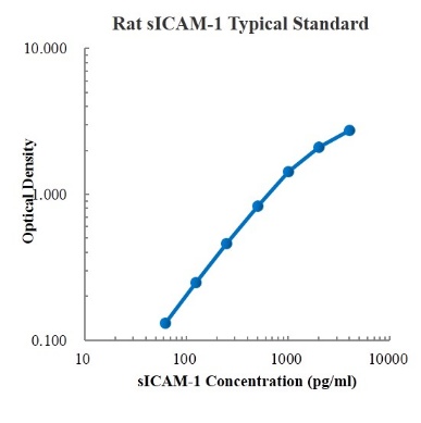 Rat sICAM-1/CD54 Standard (大鼠细胞间粘附分子1 (ICAM-1) 标准品)